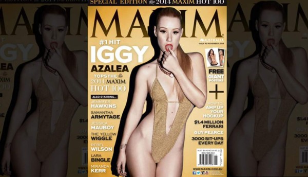 La publicación de una fotografía vieja enfrenta a Iggy Azalea con su disquera