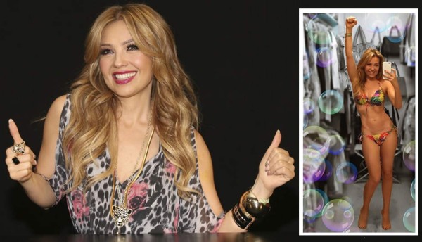 Thalía dio consejos para lucir un cuerpazo