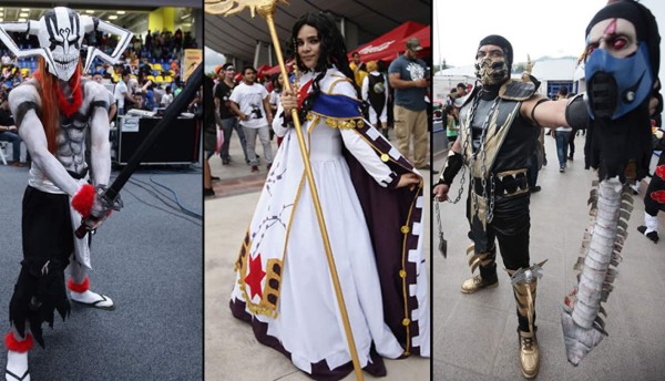 Diversión y disfraces en el Megacon Hn 2015