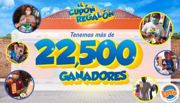 El Cupón Regalón de Loto continúa premiando a miles de hondureños