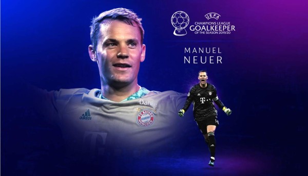 Manuel Neuer, mejor portero de la Champions League 2019-2020