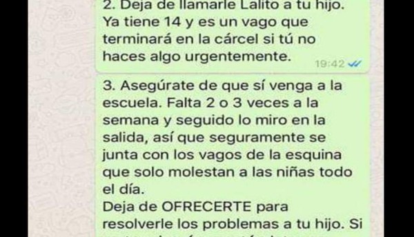 Mujer se 'ofrece' por WhatsApp al maestro de su hijo para que lo apruebe