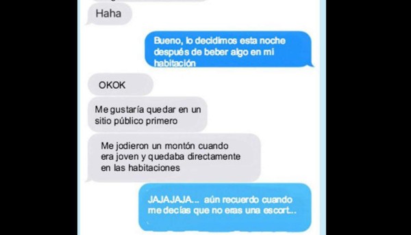 Joven descubre que su exnovia es una dama de compañía