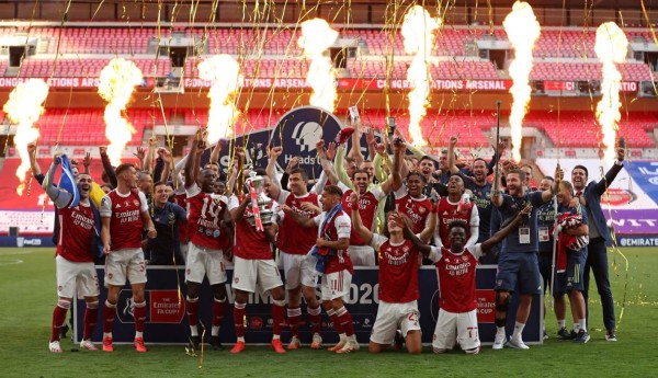 El Arsenal conquistó la FA Cup y es el primer título para Mikel Arteta como entrenador.