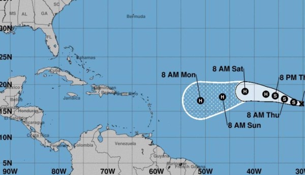 Pronostican nuevo huracán que avanza hacia el Caribe