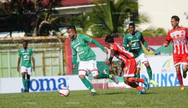 Marathón venció a un aguerrido Vida en tarde de goles y sigue invicto en su guarida