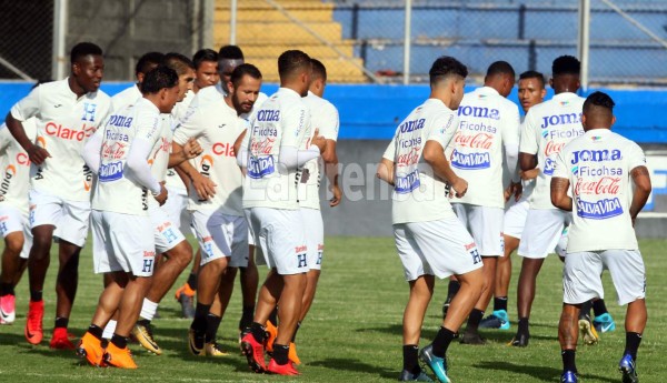 Selección de Honduras comenzó a trabajar para enfrentar amistosos