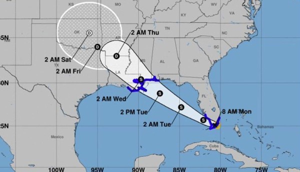 Tormenta tropical Gordon deja fuertes lluvias y vientos en Florida