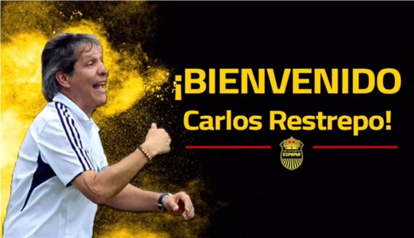 Oficial: Real España anuncia a Carlos Restrepo como su nuevo entrenador