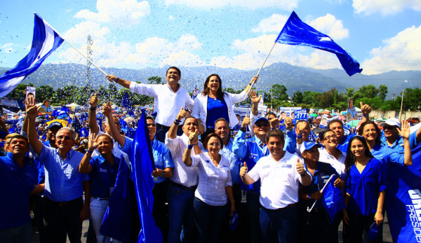 Juan Orlando: 'Hasta encuestas de Libre me dan como ganador”