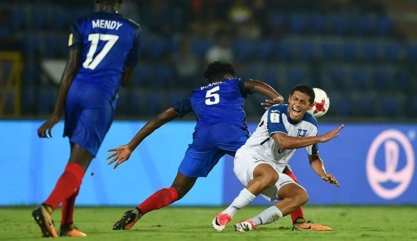 Sub-17 de Honduras sufre dura goleada por Francia pero jugará octavos