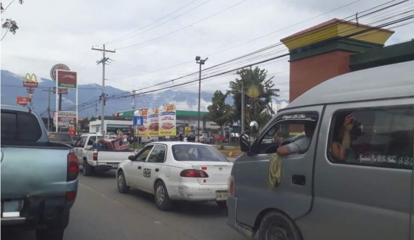 San Pedro Sula lentamente vuelve a la normalidad