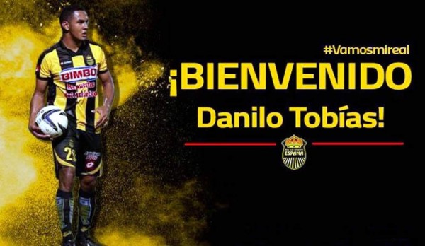 Danilo Tobías vuelve al Real España