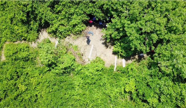 MEX021. VERACRUZ (MÉXICO), 06/09/2018.- Fotografía cedida por la Fiscalía General del Estado de Veracruz (México), hoy, jueves 6 de septiembre de 2018, que muestra la zona donde se ha encontrado una fosa con por lo menos 166 cráneos, todos ellos con una antigüedad de 2 años de su muerte. Una nueva fosa clandestina con al menos 166 cráneos y otros restos humanos fue localizada en el violento estado mexicano de Veracruz, informó hoy el fiscal estatal, Jorge Winckler. El funcionario dijo a la prensa que hace un mes se iniciaron trabajos de revisión en una fosa de 300 metros cuadrados. EFE/FGEV/MEJOR CALIDAD DISPONIBLE/SOLO USO EDITORIAL