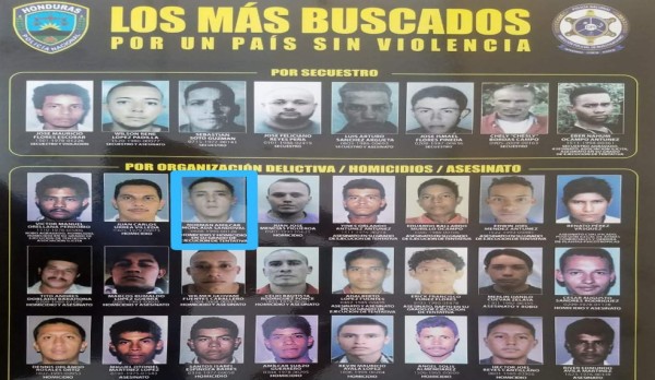 Capturan a supuesto homicida, uno de los más buscados de Honduras