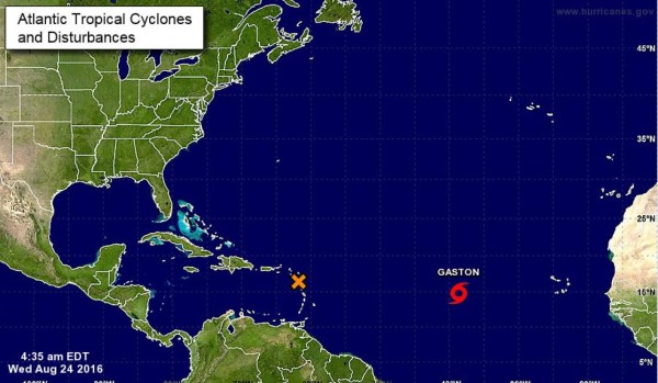 Tormenta tropical Gastón puede convertirse hoy en huracán