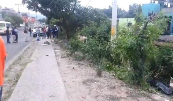 Muere pareja tras ser atropellada por un carro en Tegucigalpa