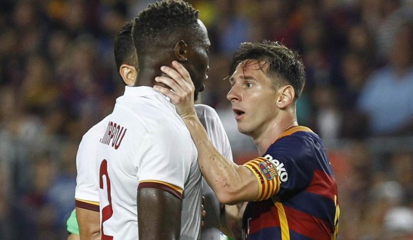 La razón de la explosión de Lionel Messi contra jugador de la Roma