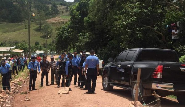 Asesinan a tres personas en Esquías, Comayagua