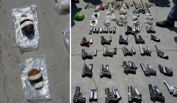 Decomisan armas y drogras a reclusos trasladados desde Támara