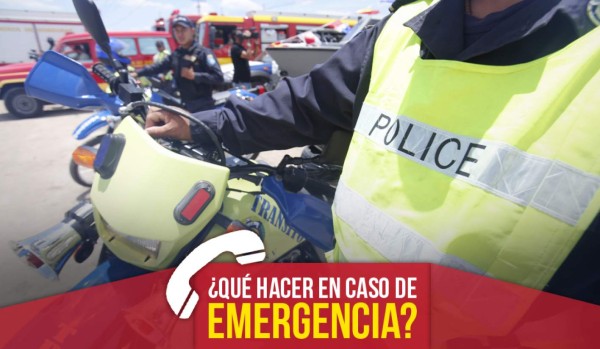 Tenga a mano los números de emergencia durante sus vacaciones