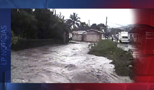 Lluvias causan inundaciones en Siguatepeque