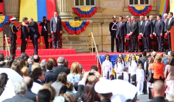 Colombia: Juan Manuel Santos asume su segundo mandato presidencial