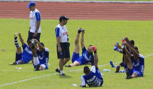 Selección hondureña inició un nuevo microciclo de trabajo