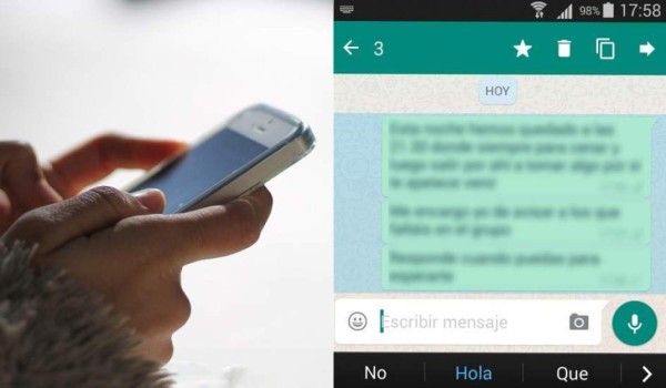 WhatsApp habilita función para borrar mensajes