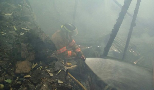 Se incendian cuatro viviendas en Tegucigalpa
