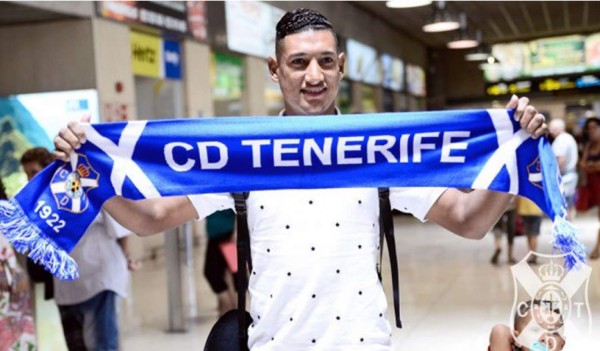 Bryan Acosta ya está en Tenerife: 'Llegar al fútbol español era un sueño”