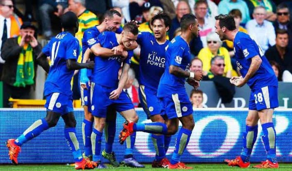 Jugadores del Leicester se reunieron para ver al Tottenham