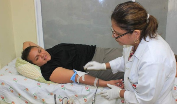 Solo 300 personas donan sangre en San Pedro Sula