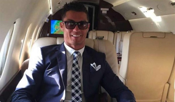 Cristiano Ronaldo se compró un avión privado
