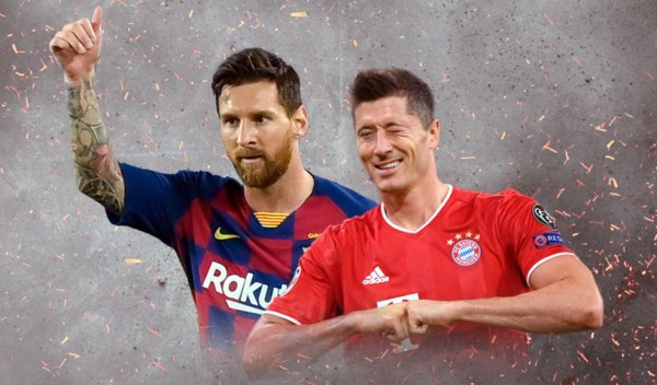 'Messi se enfrenta a su sucesor como mejor jugador del mundo: Lewandowski'