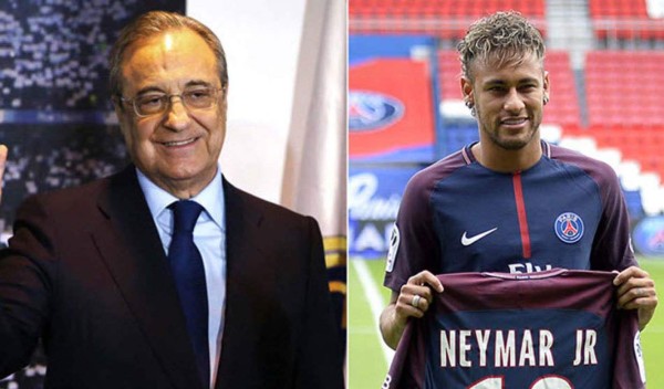 Florentino se pronunció sobre los rumores que colocan a Neymar en Real Madrid