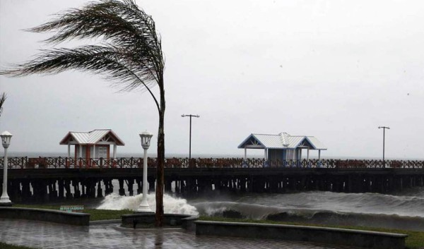 Fuertes vientos se esperan este miércoles en la costa norte de Honduras