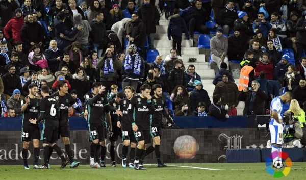 Real Madrid gana al Leganés en la Copa del Rey pero deja una mala imagen