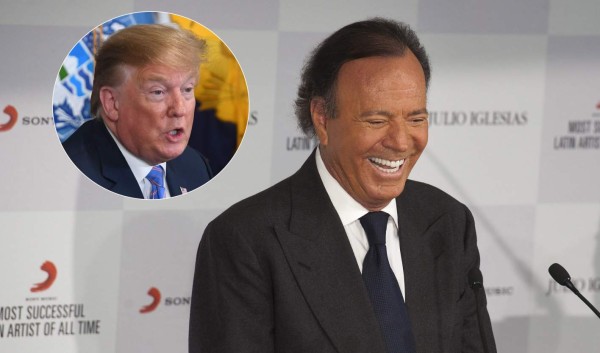 Cantante Julio Iglesias: 'Donald Trump es un payaso'