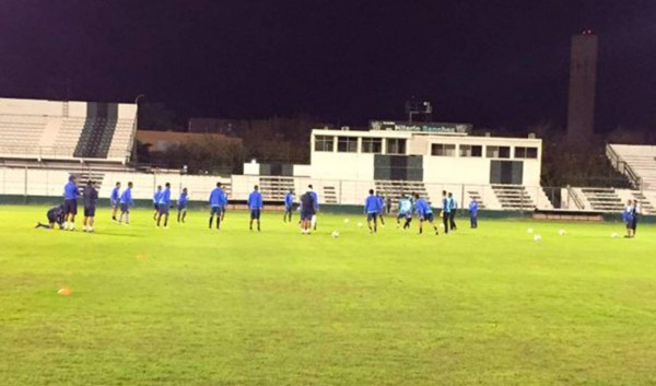 Selección hondureña ya entrenó en tierras argentinas