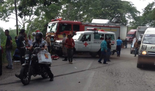 Accidente de bus deja ocho heridos en La Ceibita