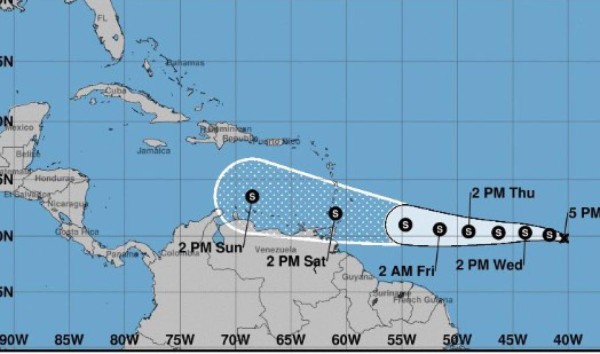 Se forma la séptima depresión tropical en el Atlántico