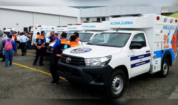 Paramédicos paralizan ambulancias de Copeco en protesta