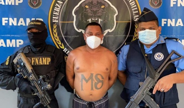 Arrestan a uno de los presuntos mareros más antiguos de Honduras