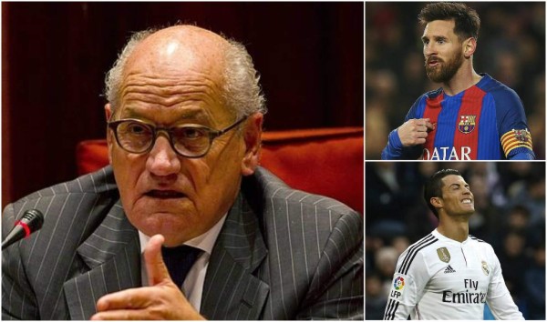 Vicepresidente del Barcelona denuncia trato desigual entre Messi y Cristiano  