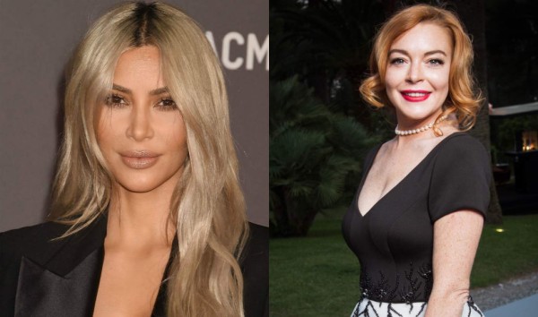 Kim Kardashian y Lindsay Lohan se enfrentan en Instagram