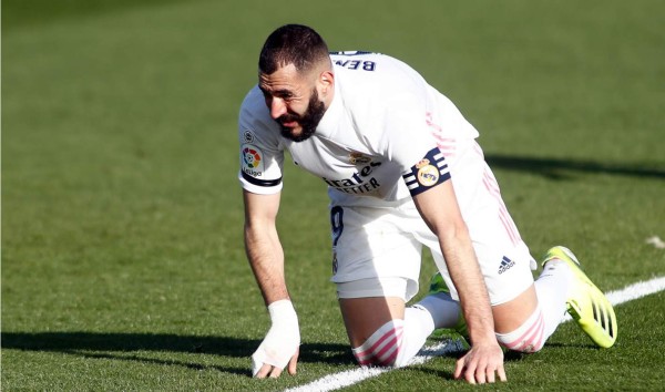 Benzema se suma a las bajas del Real Madrid y es duda para la Champions contra Atalanta