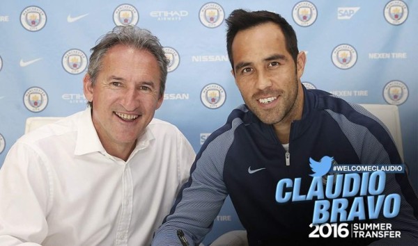 Oficial: Claudio Bravo ficha por el Manchester City