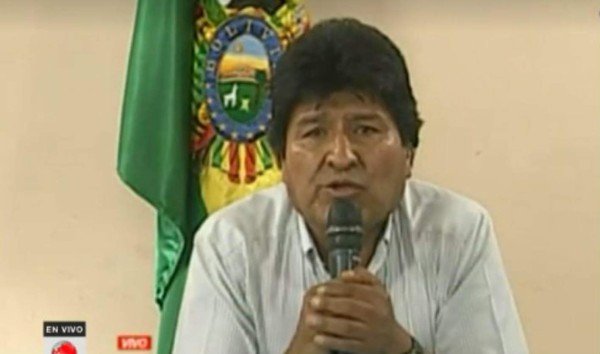 Evo Morales renuncia como presidente de Bolivia