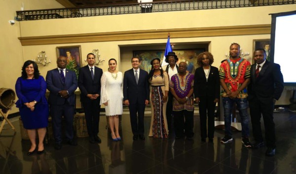 Entregan Premio Nacional 'Mes de la Herencia Africana en Honduras 2018'